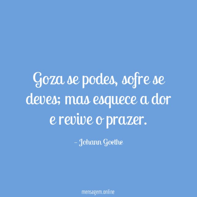 Goza se podes