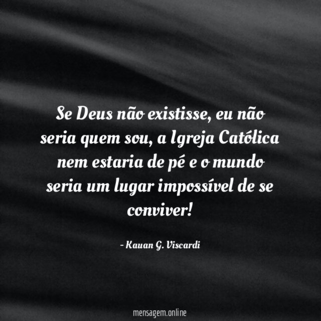 Se Deus não existisse