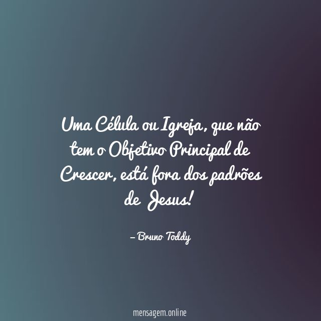 Uma Célula ou Igreja