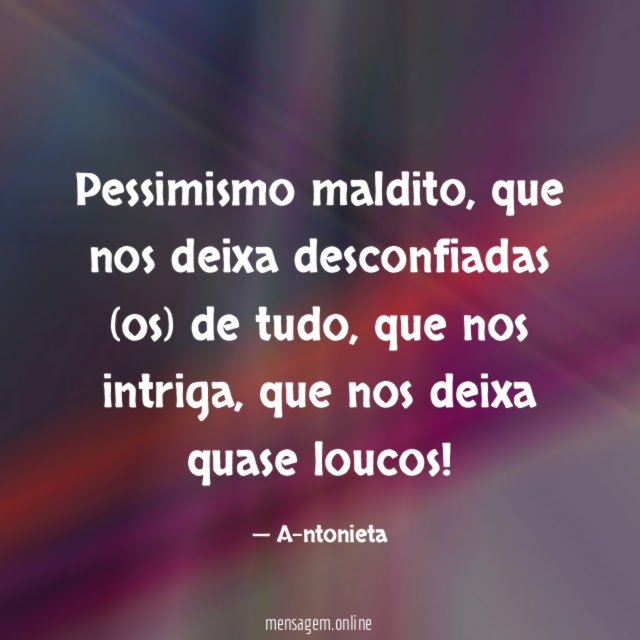 Pessimismo maldito