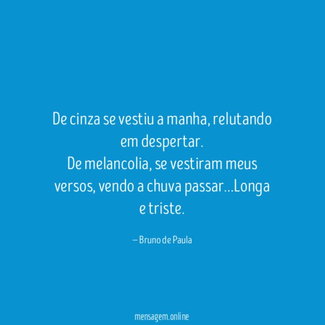 De cinza se vestiu a manha