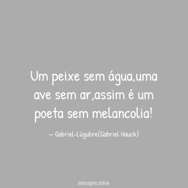 Um peixe sem água