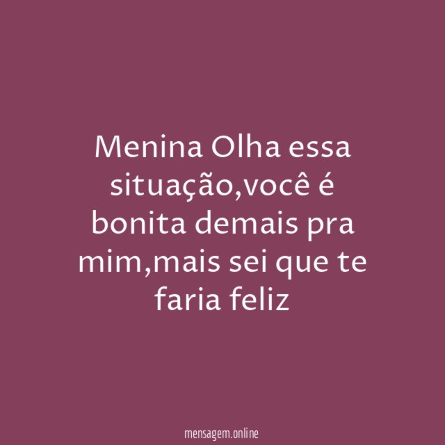 Menina Olha essa situação