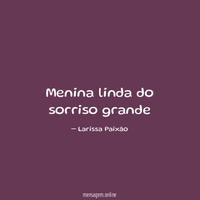 Menina linda do sorriso grande"