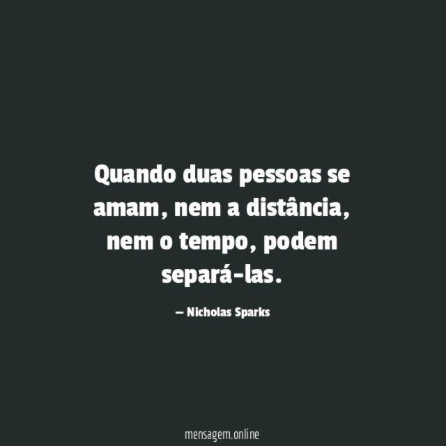 Quando duas pessoas se amam