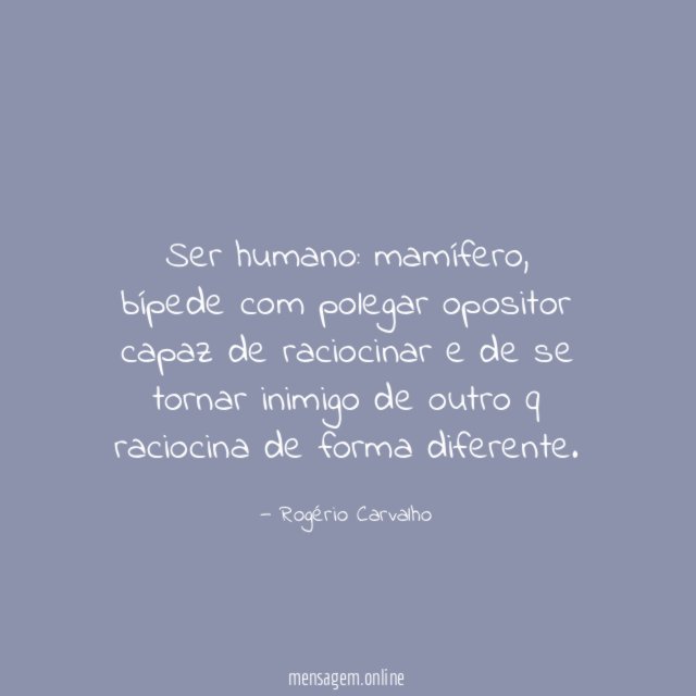 Ser humano