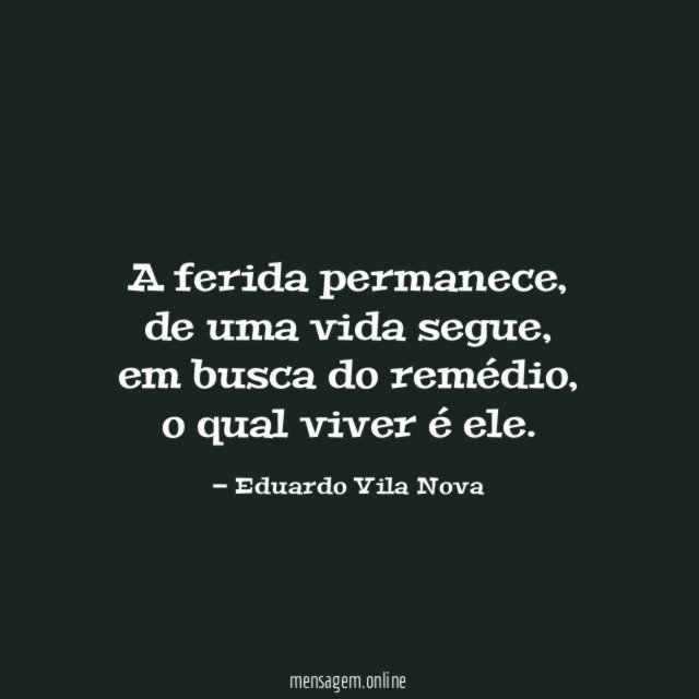 A ferida permanece