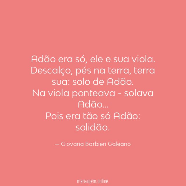 Adão era só