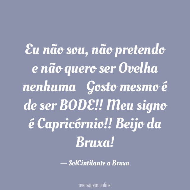 Eu não sou