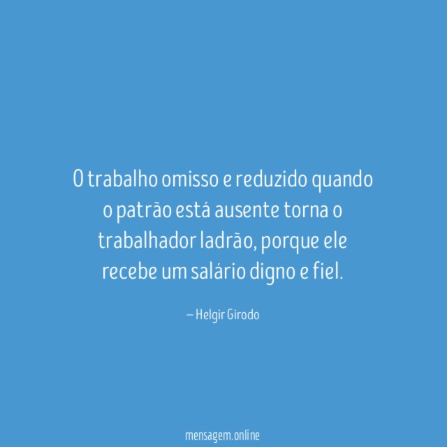 O trabalho omisso e reduzido quando o patrão