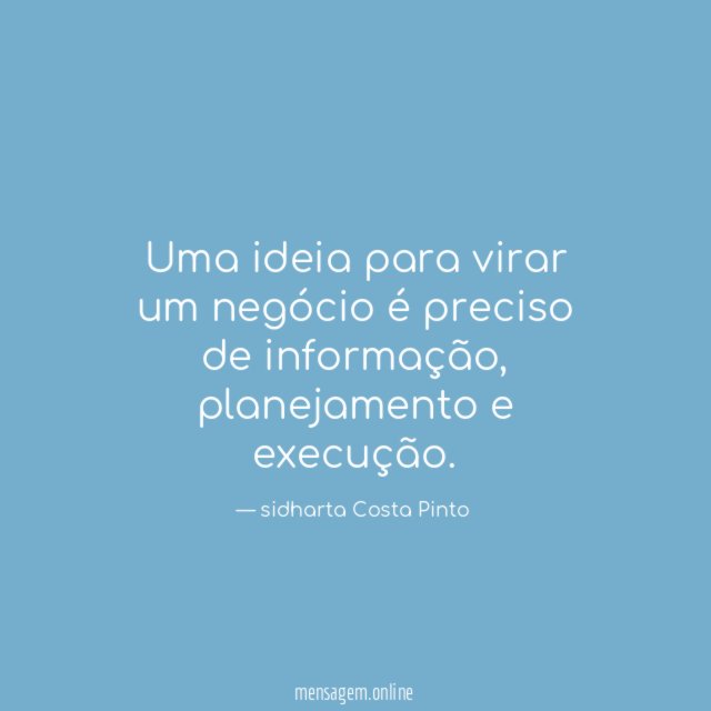 Uma ideia para virar um negócio é preciso de informação