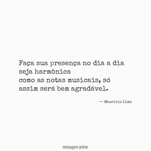 Faça sua presença no dia a dia seja