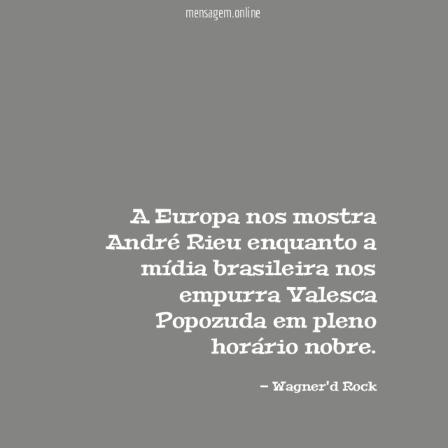 A Europa nos mostra André Rieu enquanto a