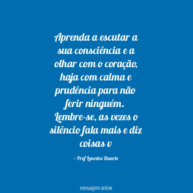 Aprenda a escutar a sua consciência e a