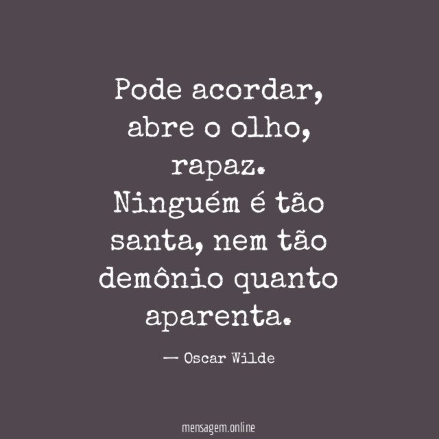Pode acordar