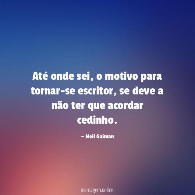 Até onde sei