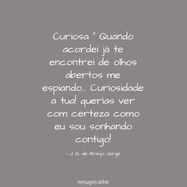 " Curiosa "