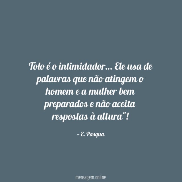 Tolo é o intimidador