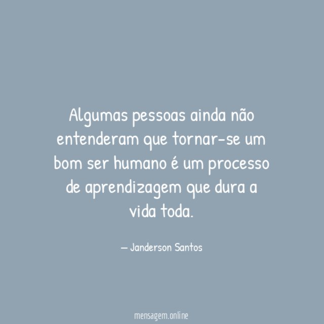 Algumas pessoas ainda não entenderam que tornar-se um