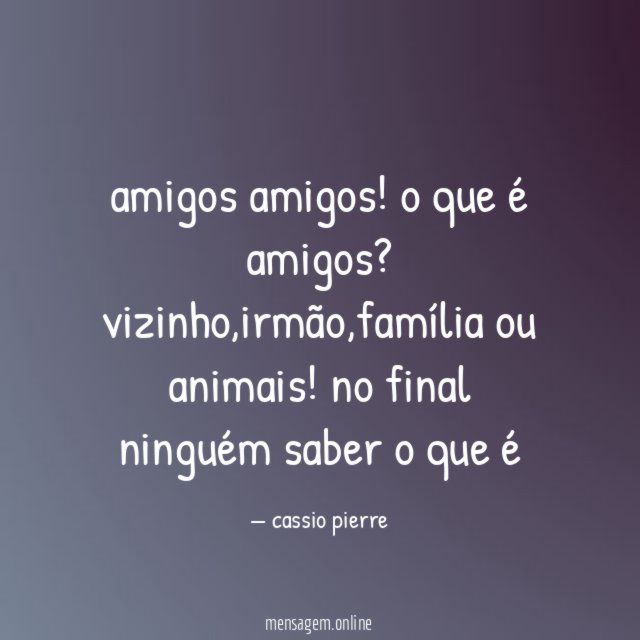 amigos amigos