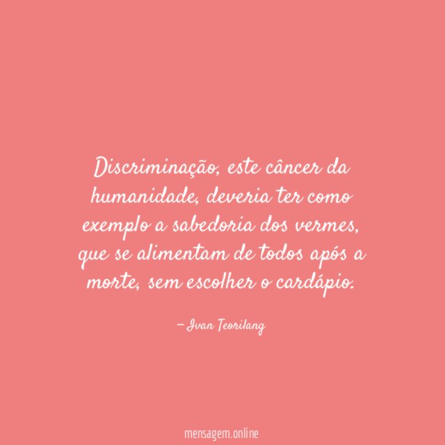 Discriminação