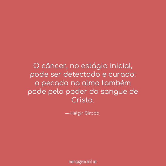 O câncer