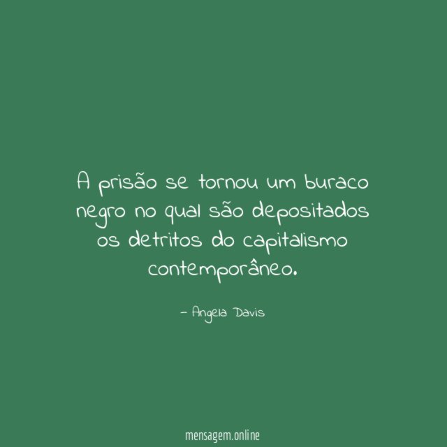 A prisão se tornou um buraco negro no