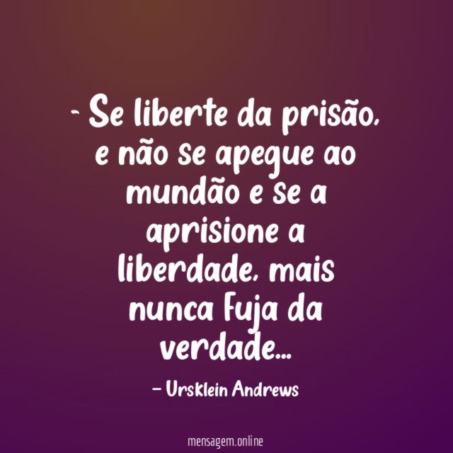 Se liberte da prisão