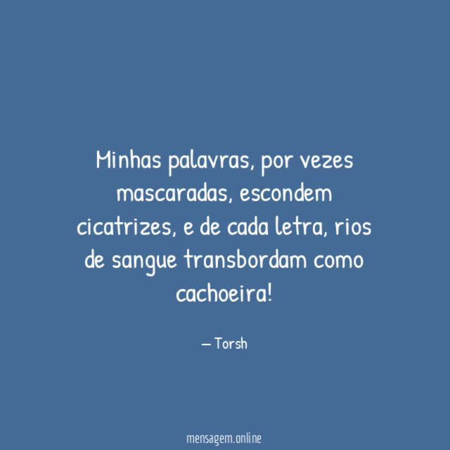Minhas palavras