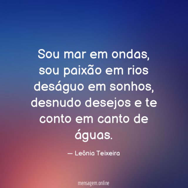 Sou mar em ondas