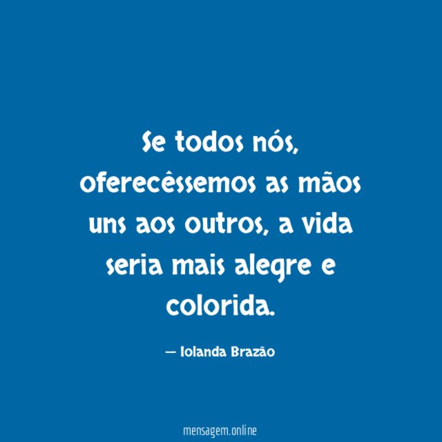 Se todos nós