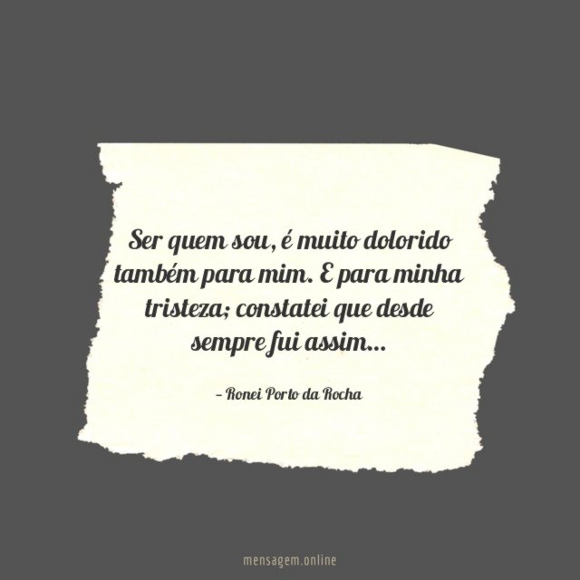 Ser quem sou