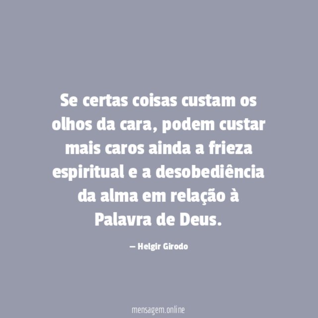 Se certas coisas custam os olhos da cara