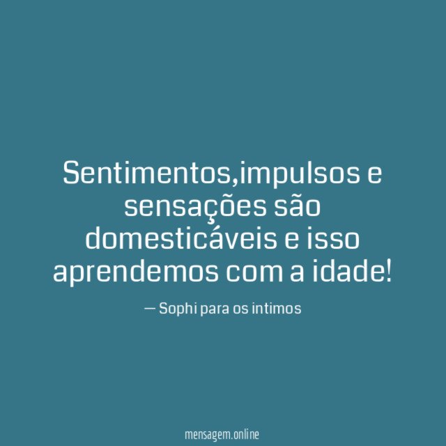 Sentimentos
