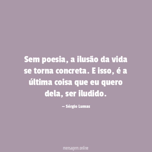 Sem poesia