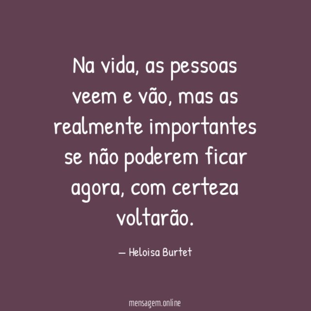 Na vida