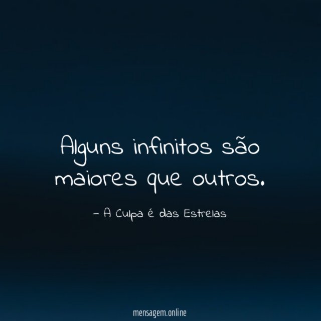 Alguns infinitos são maiores que outros