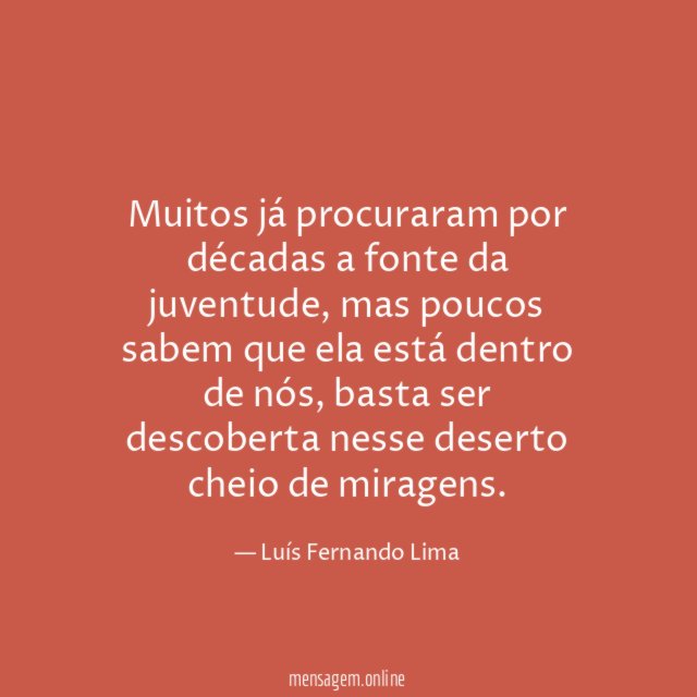 Muitos já procuraram por décadas a fonte da juventude