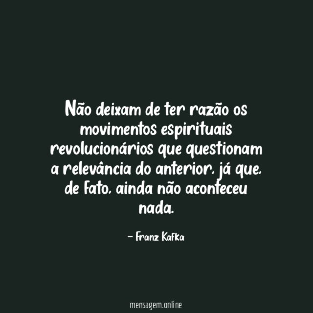 Não deixam de ter razão os movimentos espirituais