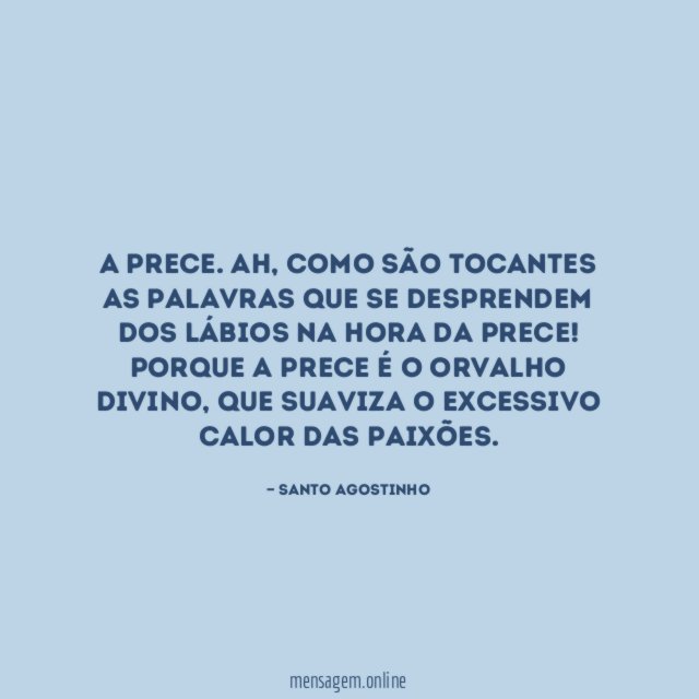 A prece