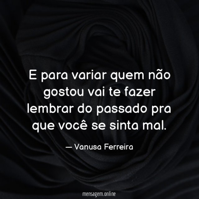 E para variar quem não gostou vai te