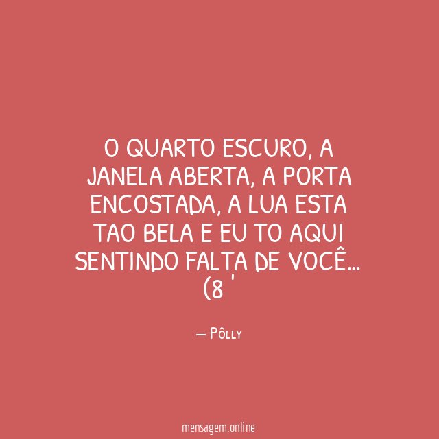 O quarto escuro