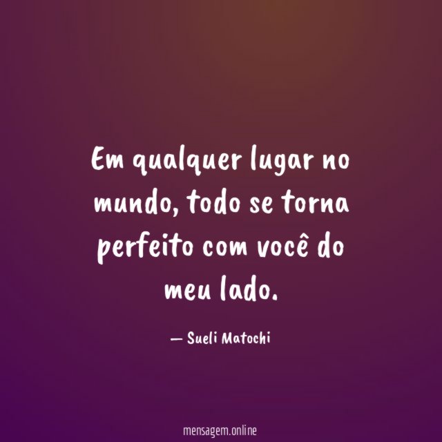 Em qualquer lugar no mundo