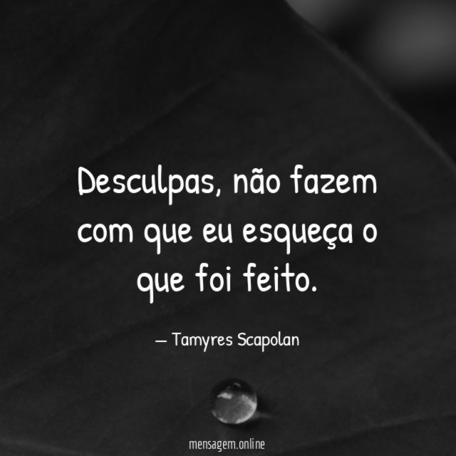 Desculpas