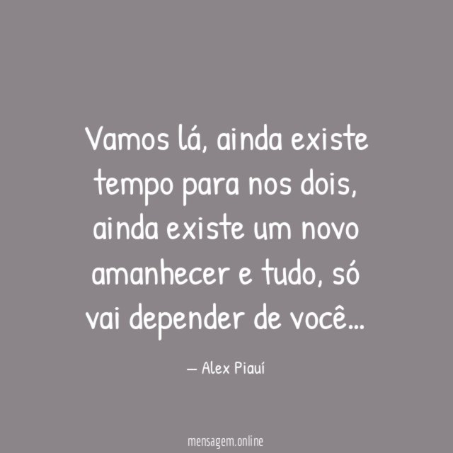 Vamos lá