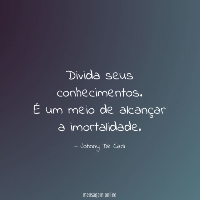 Divida seus conhecimentos
