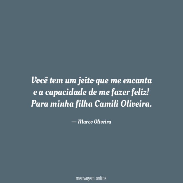 Você tem um jeito que me encanta