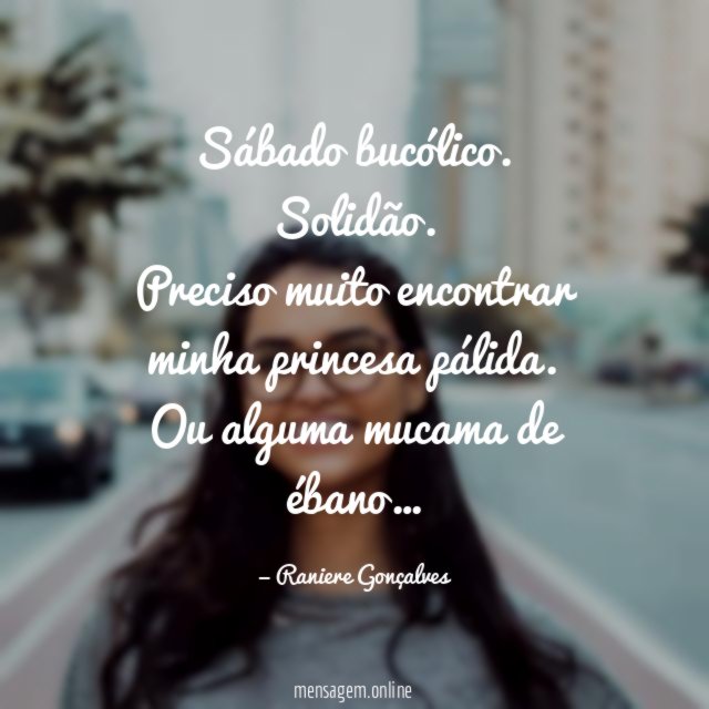 Sábado bucólico