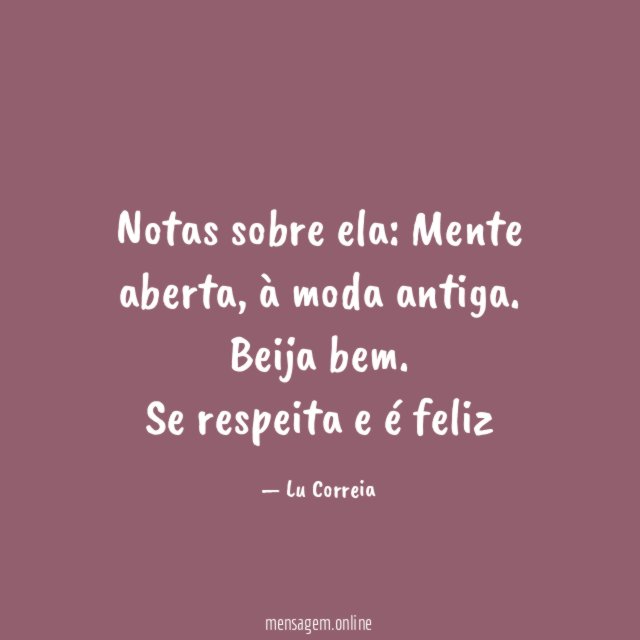 Notas sobre ela