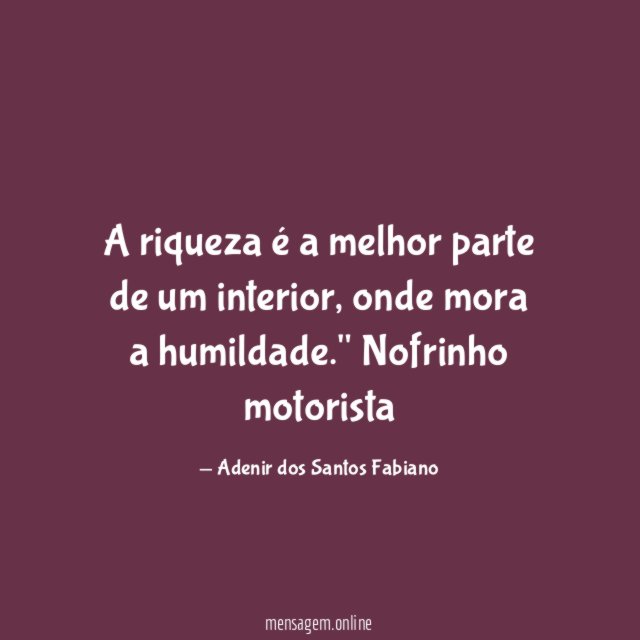 A riqueza é a melhor parte de um interior